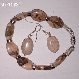 bracelet earring set